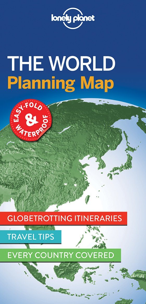 Carte pliée - Le monde (en anglais) | Lonely Planet carte pliée Lonely Planet 