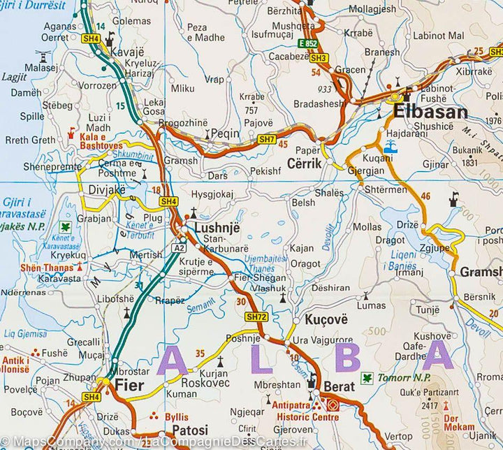 Carte routière - Balkans occidentaux | Reise Know How carte pliée Reise Know-How 