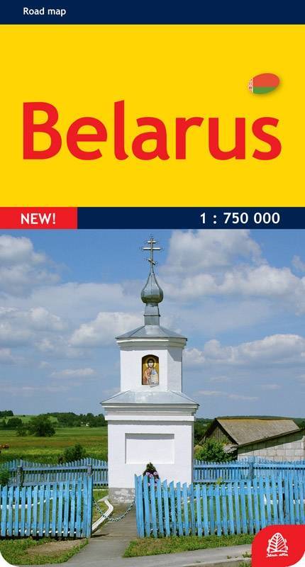 Carte routière - Biélorussie | Jana Seta carte pliée Jana Seta 