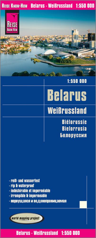 Carte routière - Biélorussie | Reise Know-How carte pliée Reise Know-How 
