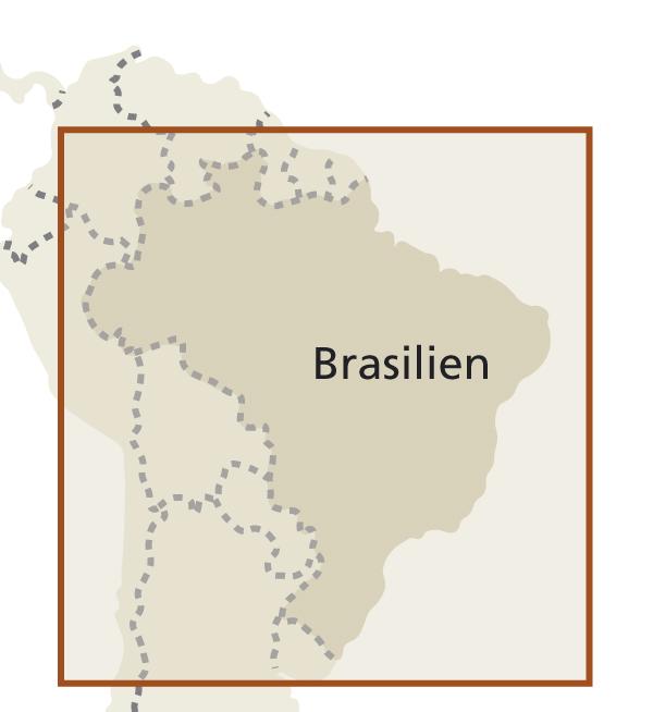 Carte routière - Brésil | Reise Know How carte pliée Reise Know-How 