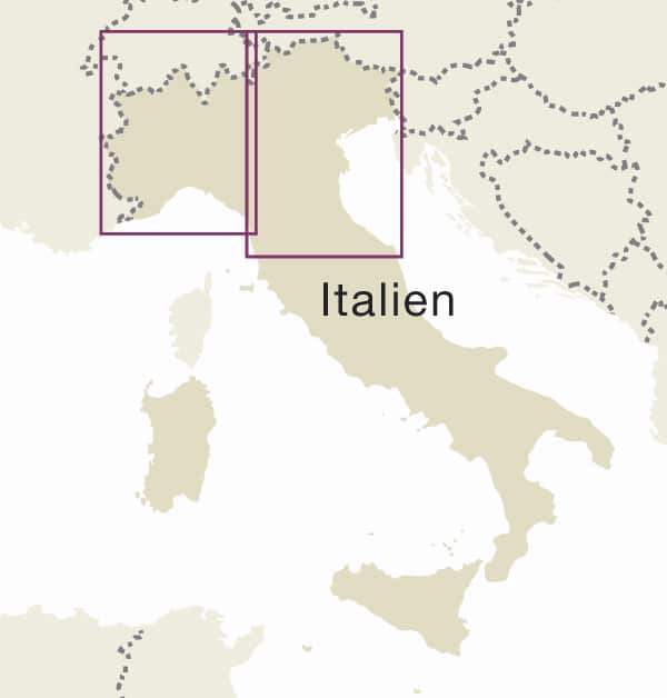 Carte routière - Italie Nord | Reise Know How carte pliée Reise Know-How 