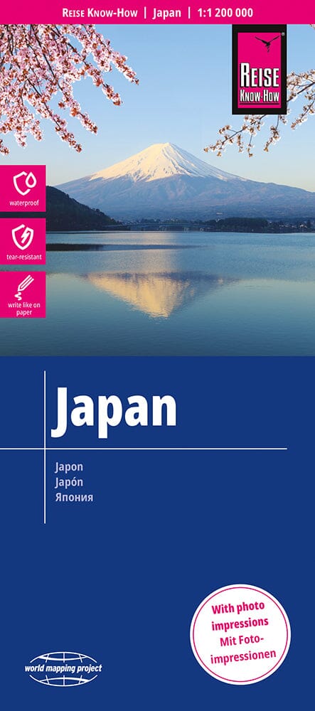 Carte routière - Japon | Reise Know How carte pliée Reise Know-How 