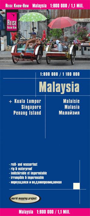 Carte routière - Malaisie | Reise Know How carte pliée Reise Know-How 