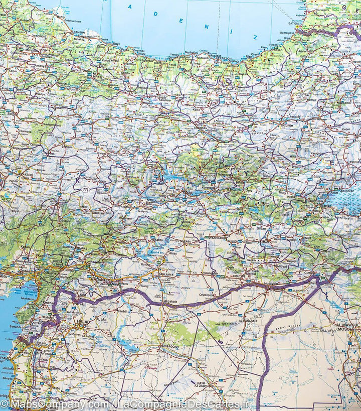 Carte routière - Moyen Orient | Freytag & Berndt carte pliée Freytag & Berndt 