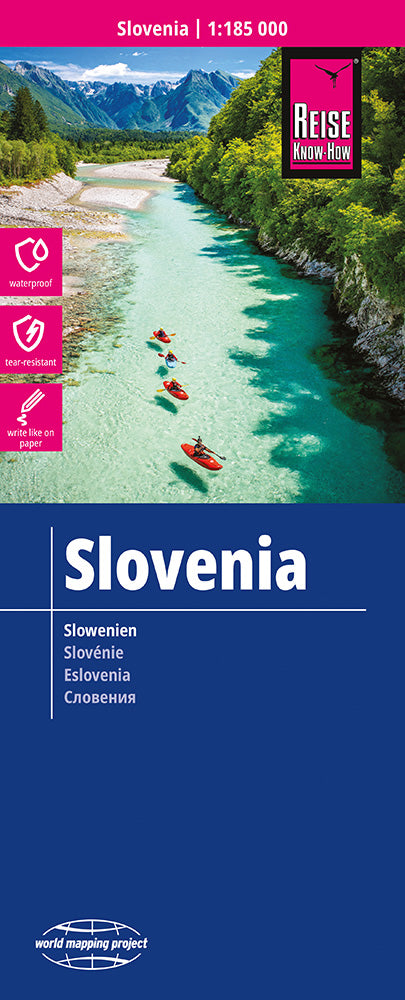 Carte routière - Slovénie | Reise Know How carte pliée Reise Know-How 