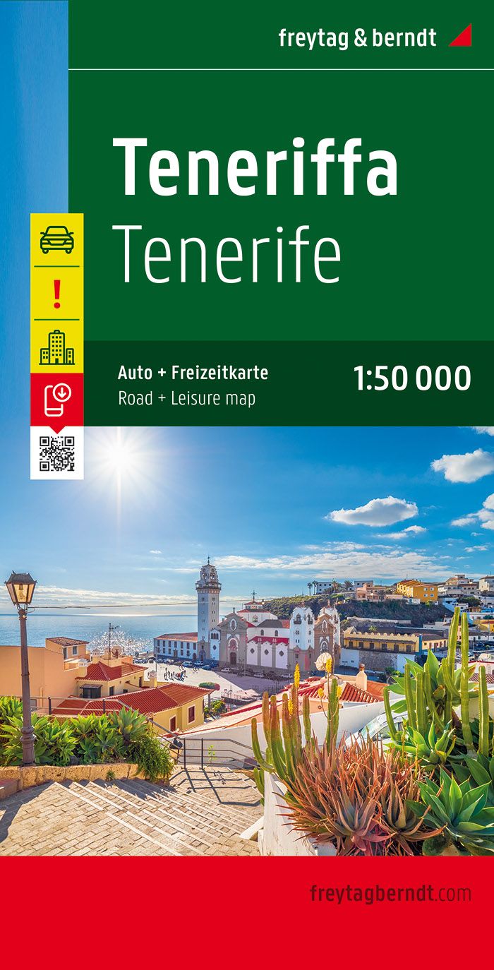 Carte routière - Tenerife (Iles Canaries) | Freytag & Berndt carte pliée Freytag & Berndt 