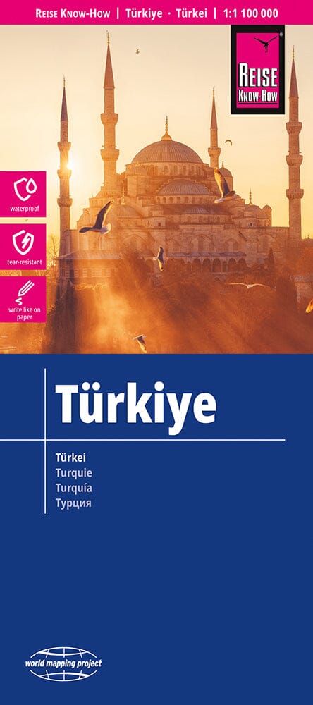 Carte routière - Turquie | Reise Know How carte pliée Reise Know-How 
