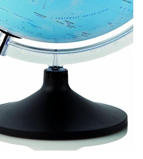 Globe lumineux "Carbon" de style classique - diamètre 30 cm, en anglais | National Geographic globe National Geographic 