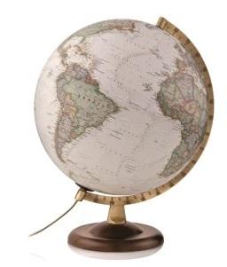 Luminous Globe Gold classic style - diameter 30 cm, in English | National  Geographic