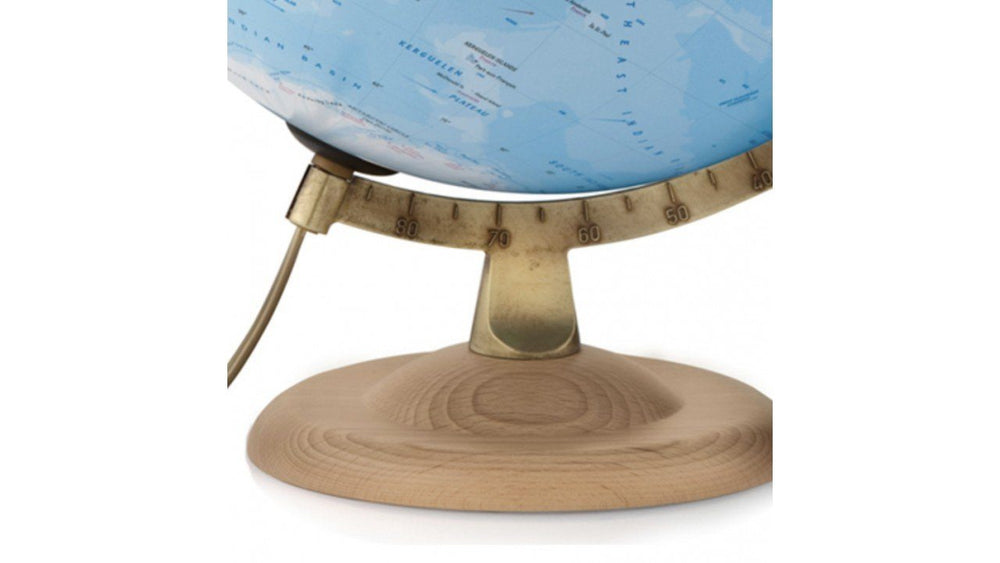 Globe lumineux "Gold" de style classique - diamètre 30 cm, en anglais | National Geographic globe National Geographic 