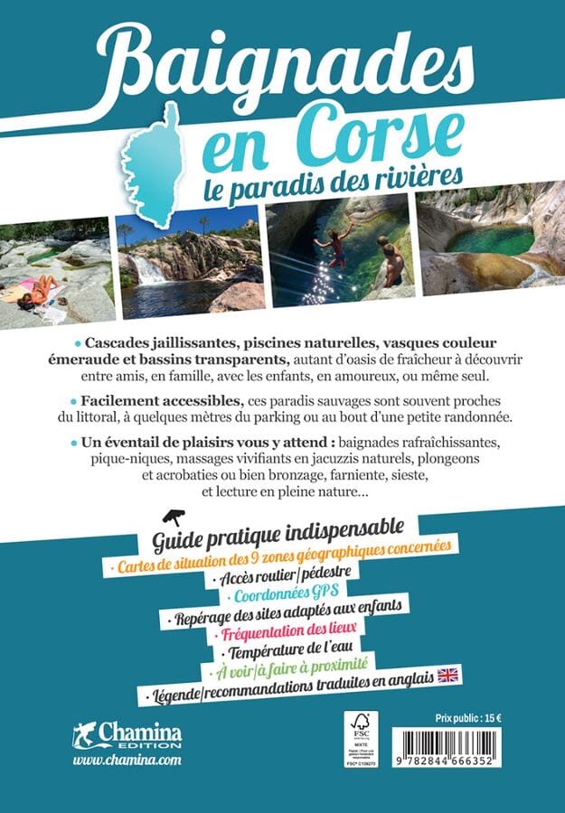 Guide de baignades - Corse, le paradis des rivières | Chamina guide de voyage Chamina 