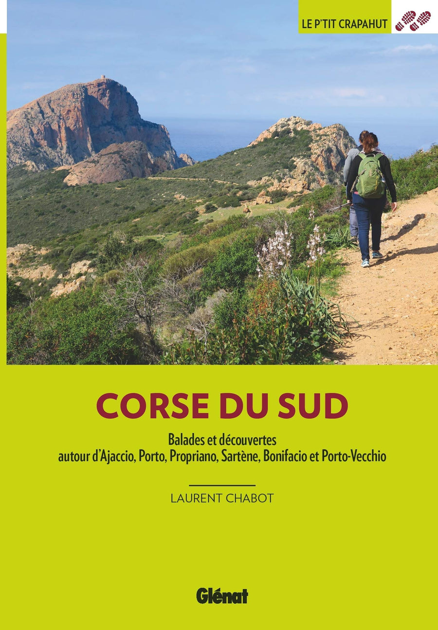Guide de balades - Corse du sud | Glénat - P'tit Crapahut guide de randonnée Glénat 