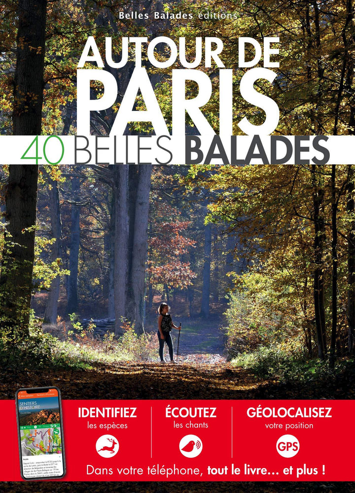 Guide de balades - Paris, 40 belles balades | Dakota guide de randonnée Dakota 
