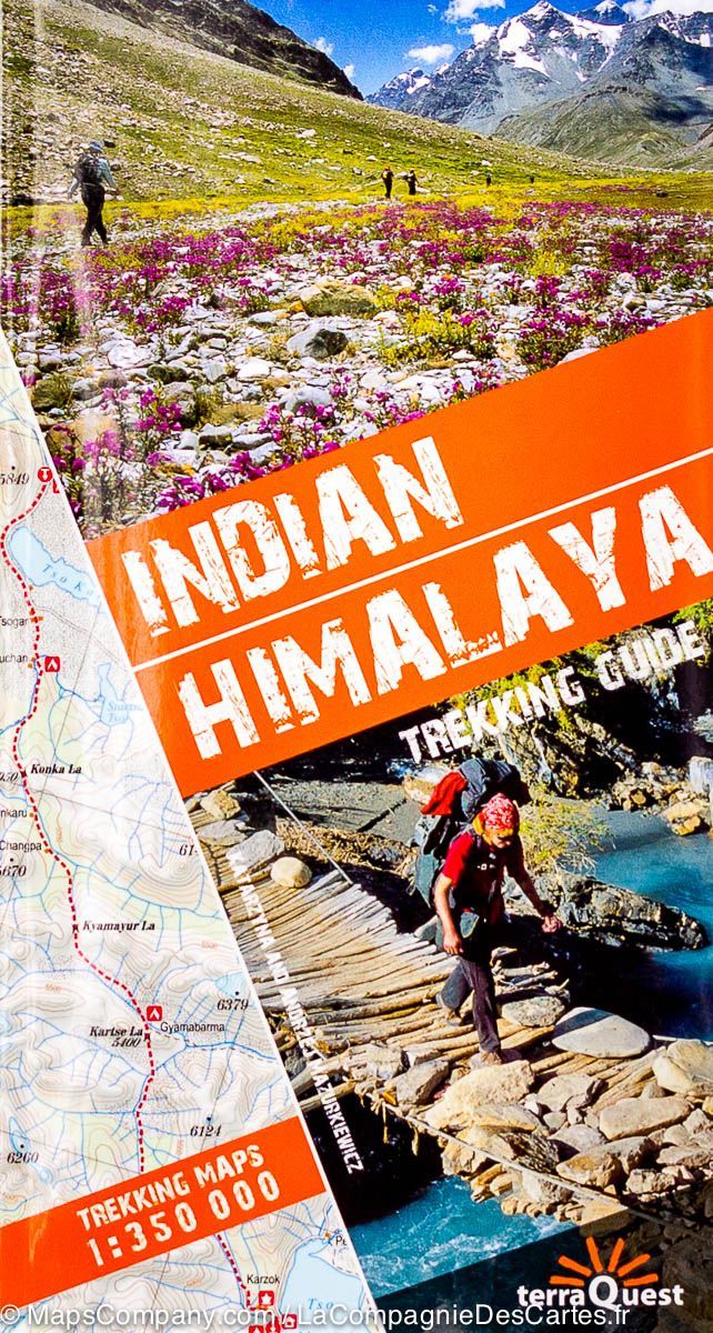 Guide de randonnée dans l&rsquo;Himalaya indienne (en anglais) | TerraQuest - La Compagnie des Cartes