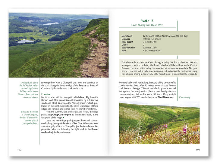 Guide de randonnées (en anglais) - the Brecon Beacons: 45 circular walks in the National Park | Cicerone guide de conversation Cicerone 