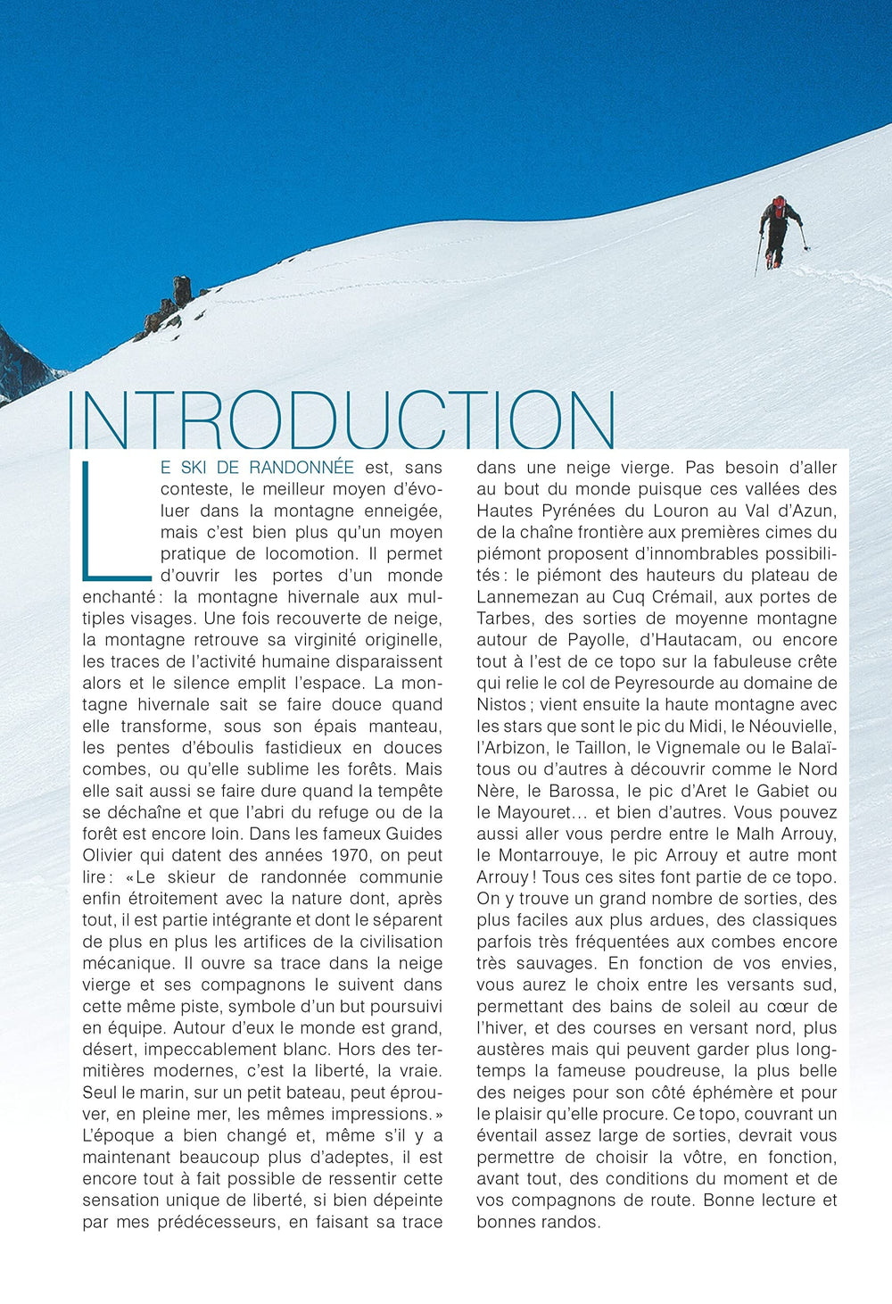 Guide de ski de randonnée - Hautes-Pyrénées, 128 itinéraires | Rando Editions guide de randonnée Rando Editions 