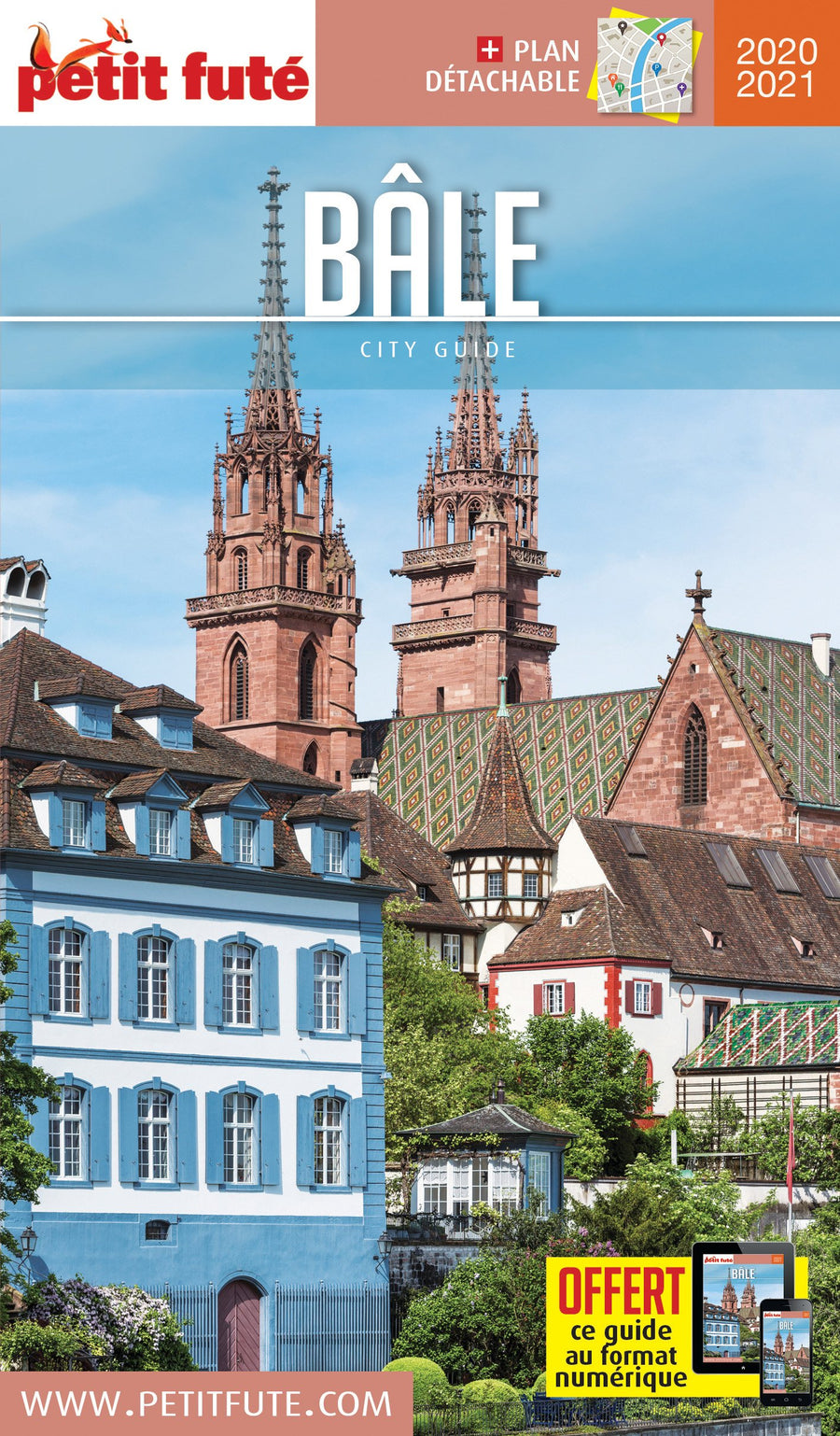 Guide de voyage - Bâle + plan de ville 2020/21 | Petit Futé guide de voyage Petit Futé 