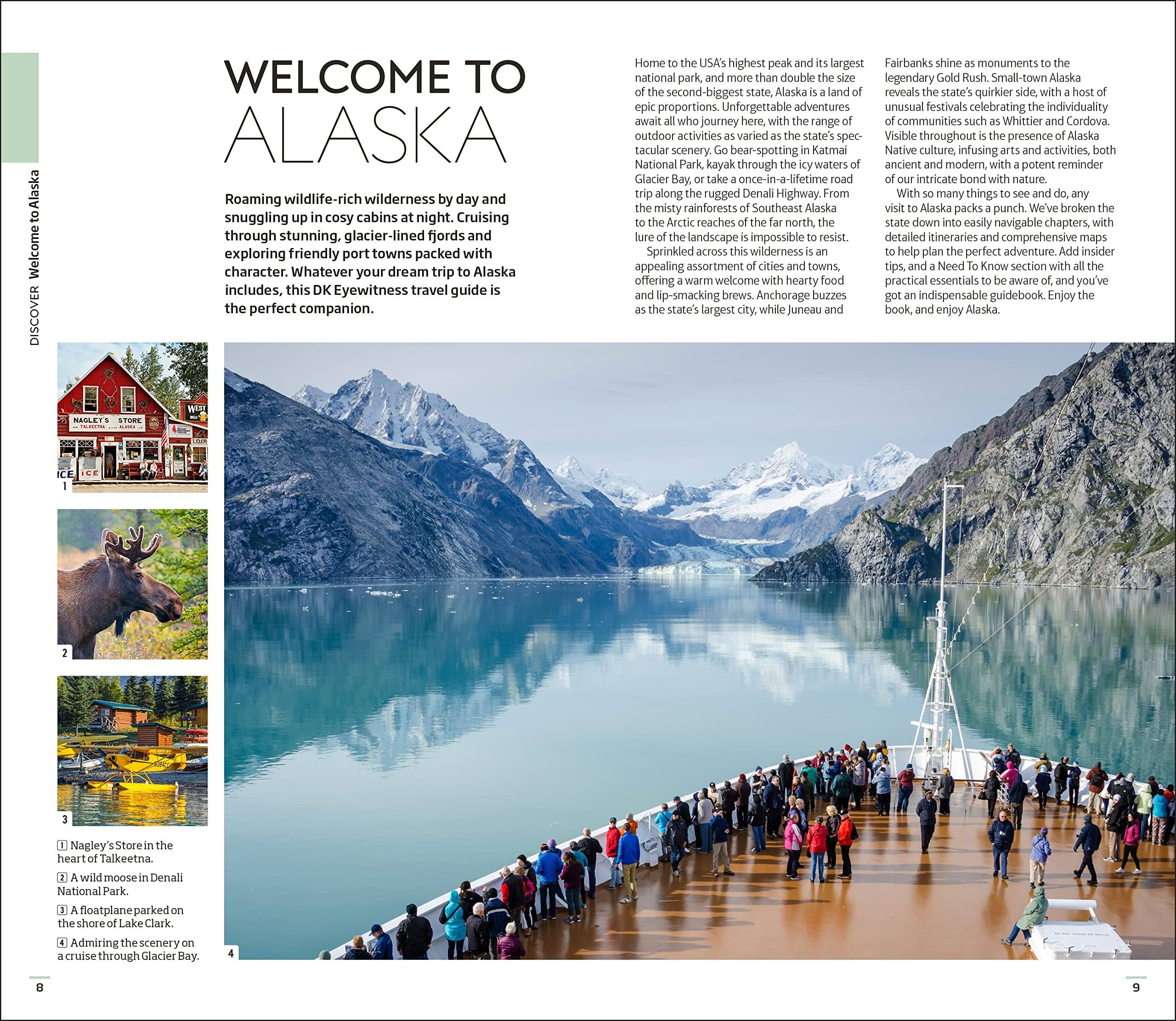 hiking　Travel　(in　and　MapsCompany　Travel　–　Alaska　Eyewitness　English)　Guide　maps