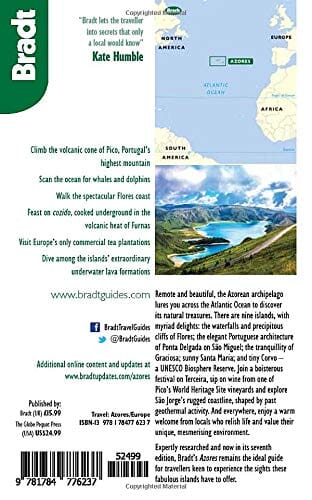 Guide de voyage (en anglais) - Azores | Bradt guide de voyage Bradt 