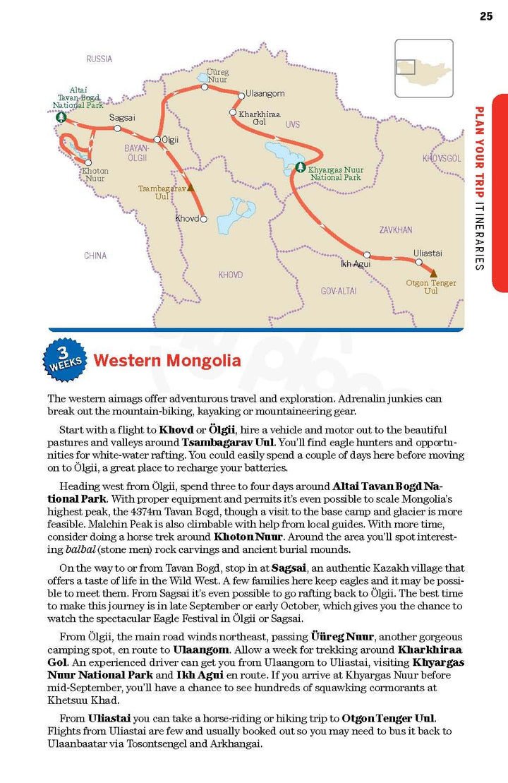Guide de voyage (en anglais) - Mongolia | Lonely Planet guide de voyage Lonely Planet 