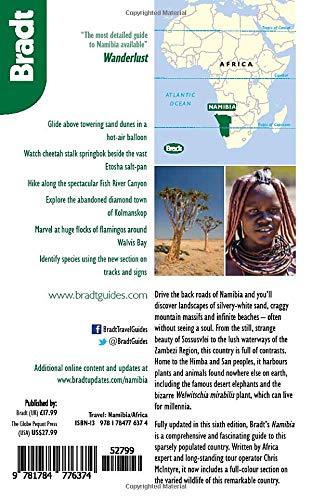 Guide de voyage (en anglais) - Namibia | Bradt guide de voyage Bradt 