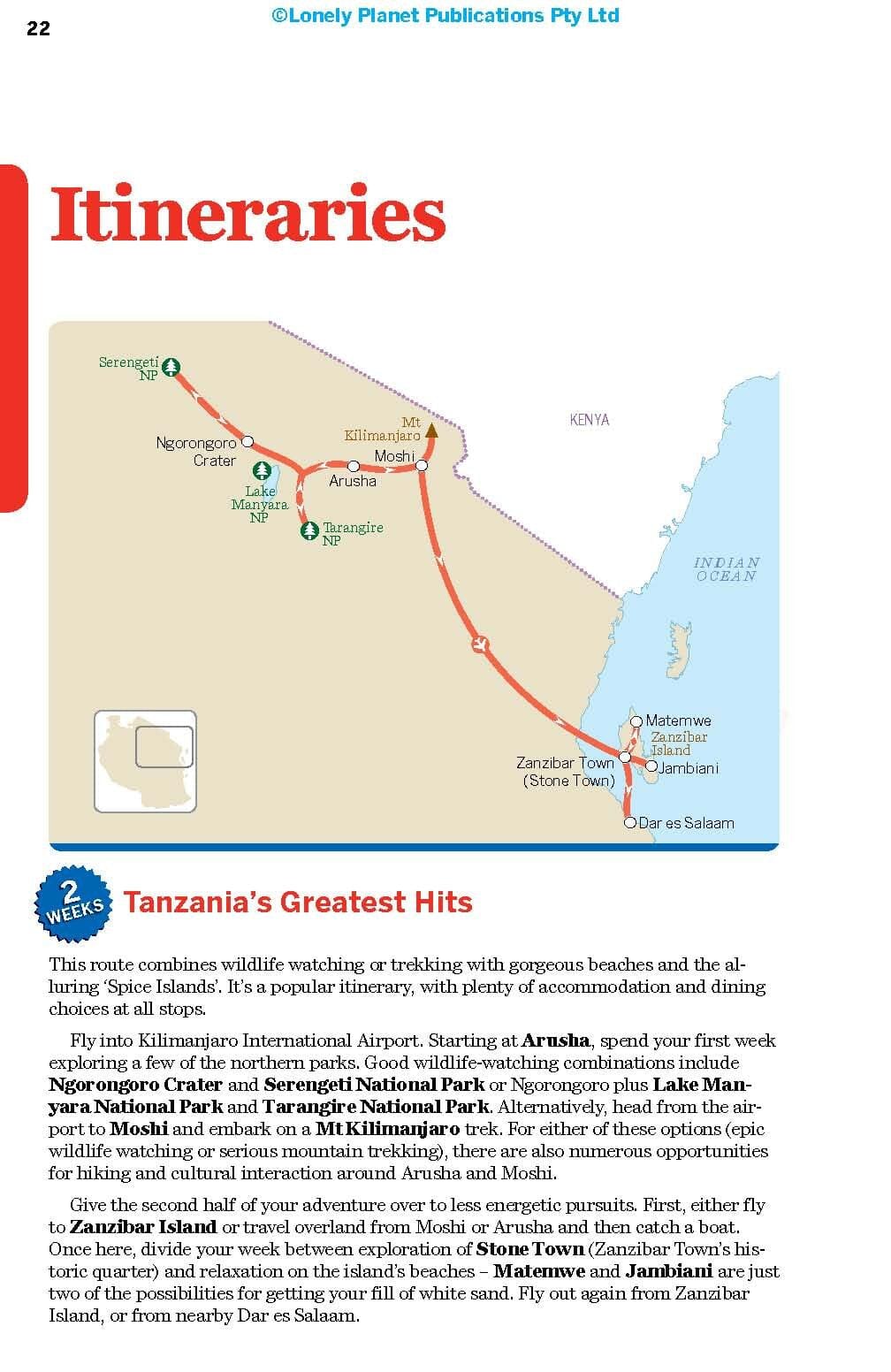 Guide de voyage (en anglais) - Tanzania | Lonely Planet guide de voyage Lonely Planet EN 