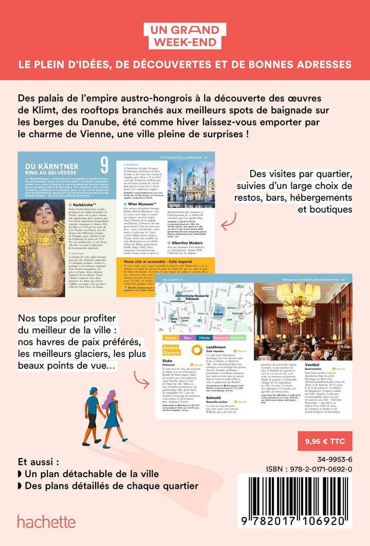 Guide de voyage - Un Grand Week-end à Vienne 2022 | Hachette guide de voyage Un Grand Week-end 