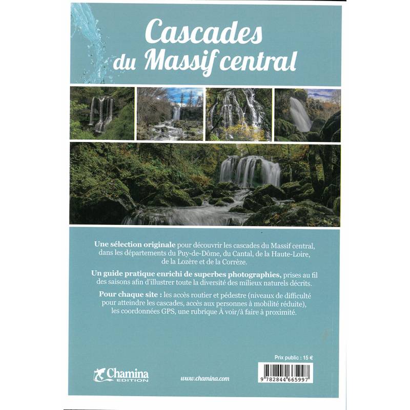 Guide des cascades - Massif Central | Chamina guide de randonnée Chamina 