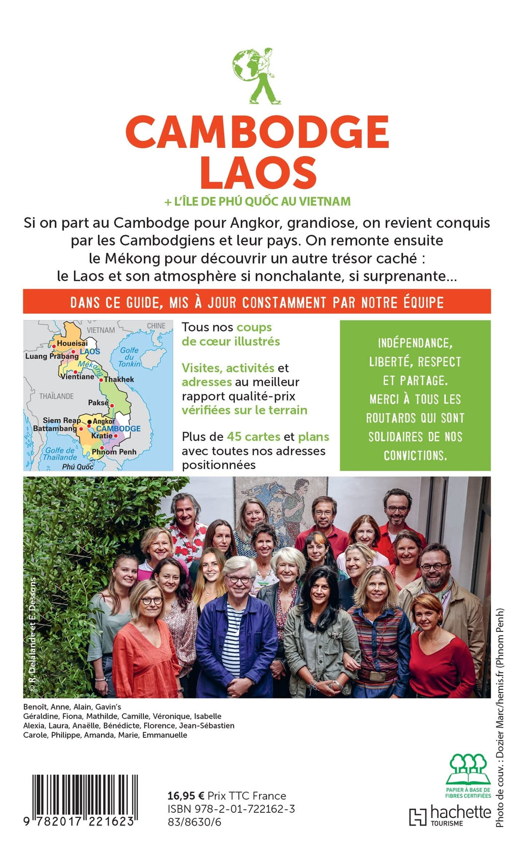 Guide du routard - Cambodge & Laos 2023/24 | Hachette guide de voyage Hachette 