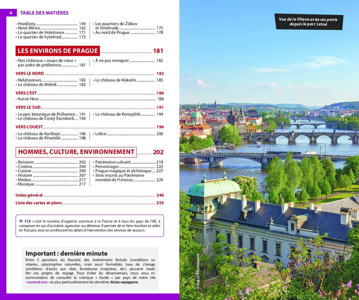Guide du Routard - Prague 2023/24 + plan | Hachette guide petit format Hachette 