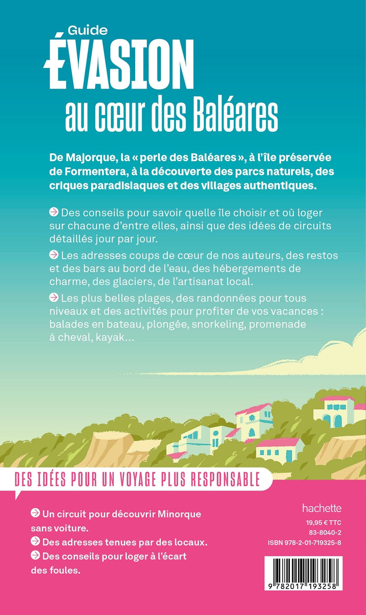 Guide Evasion - Baléares - Édition 2023 | Hachette guide de voyage Hachette 