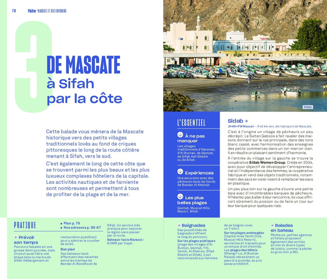 Guide Evasion - Oman - Édition 2023 | Hachette guide de voyage Hachette 