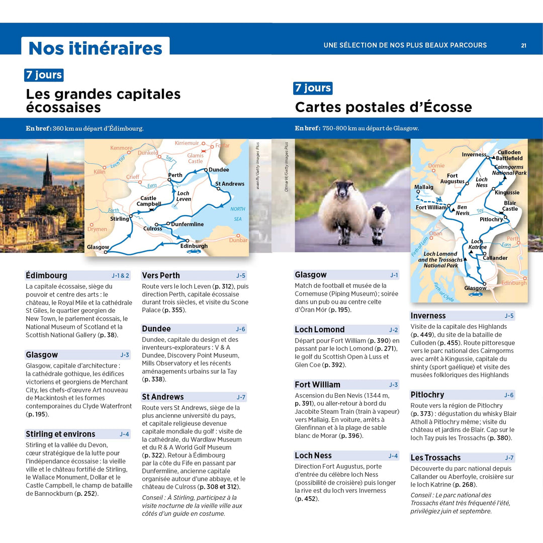 Guide Vert - Ecosse - Édition 2023 | Michelin guide de voyage Michelin 