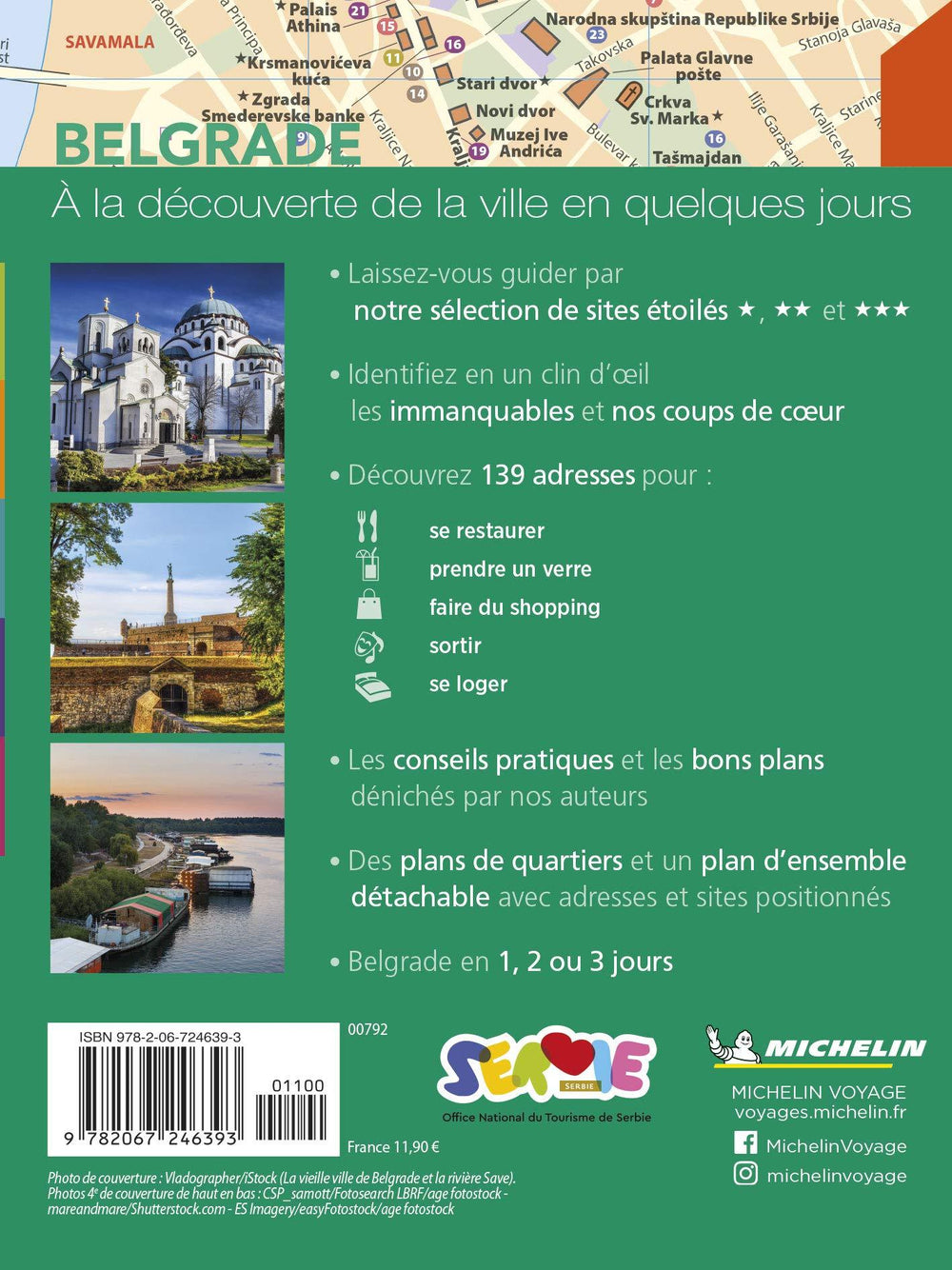 Guide Vert Week & GO - Belgrade - Édition 2020 | Michelin guide de voyage Michelin 