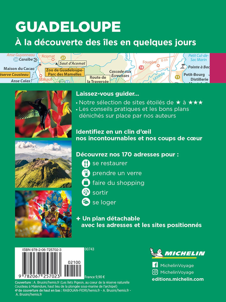 Guide Vert Week & GO - Guadeloupe | Michelin guide de conversation Michelin 