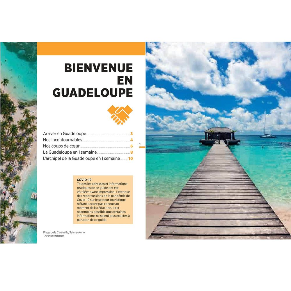 Guide Vert Week & GO - Guadeloupe | Michelin guide de conversation Michelin 