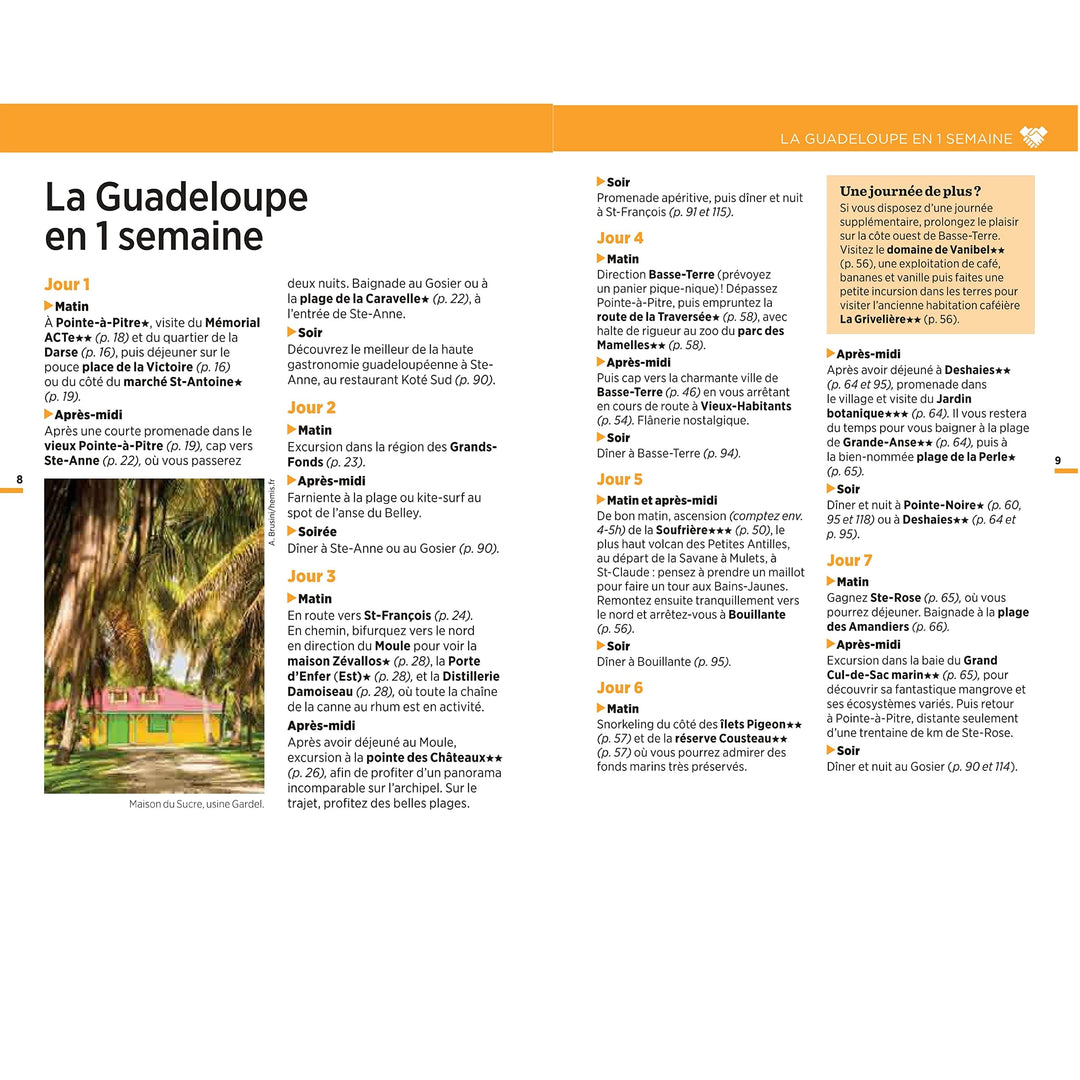 Guide Vert Week & GO - Guadeloupe | Michelin guide de conversation Michelin 
