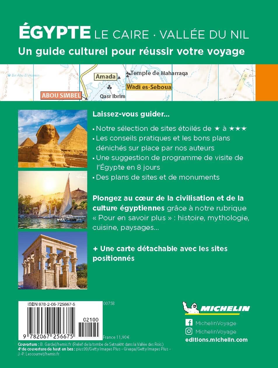 Guide Vert Week & GO - Le Caire & Vallée du Nil (Egypte) | Michelin guide de conversation Michelin 