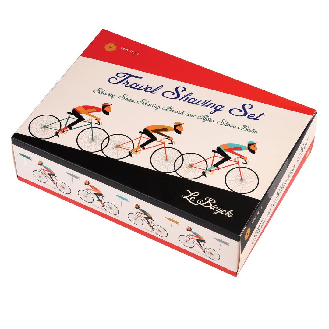 Kit à raser de voyage - décor "Le Bicycle" | Rex International accessoire de voyage Rex International 
