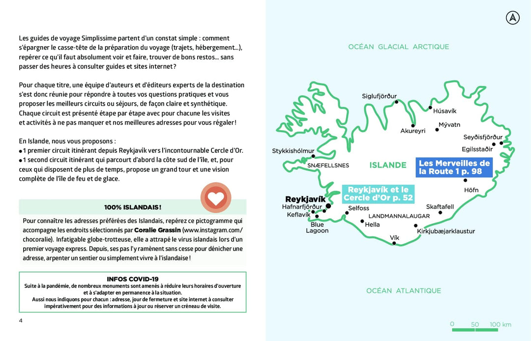 Le guide Simplissime - Islande - Édition 2023 | Hachette guide de conversation Hachette 