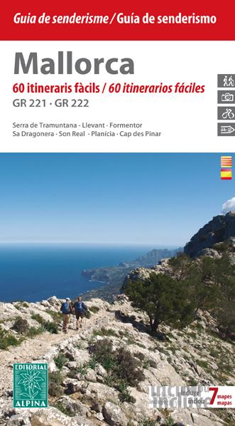 Lot de cartes de randonnée - Majorque (Baléares, Espagne) | Alpina carte pliée Editorial Alpina 