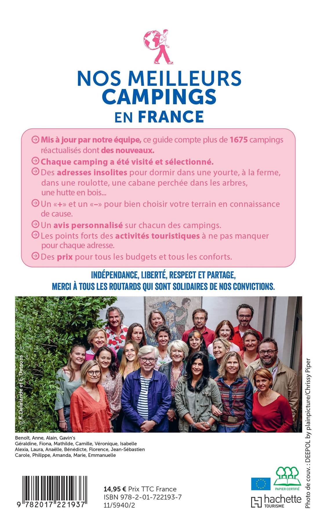 Nos meilleurs campings en France 2023/24 | Le Routard guide pratique Hachette 