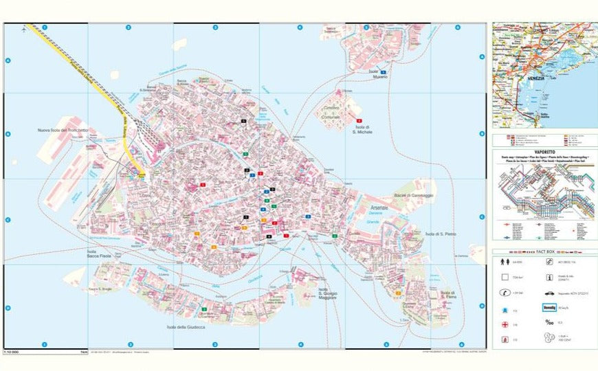 Pocket　Freytag　Venice　Plan　maps　and　MapsCompany　Berndt　Travel　–　hiking