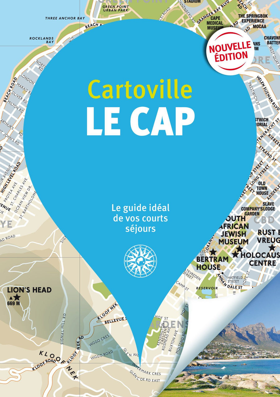 Plan détaillé - Le Cap | Cartoville carte pliée Gallimard 