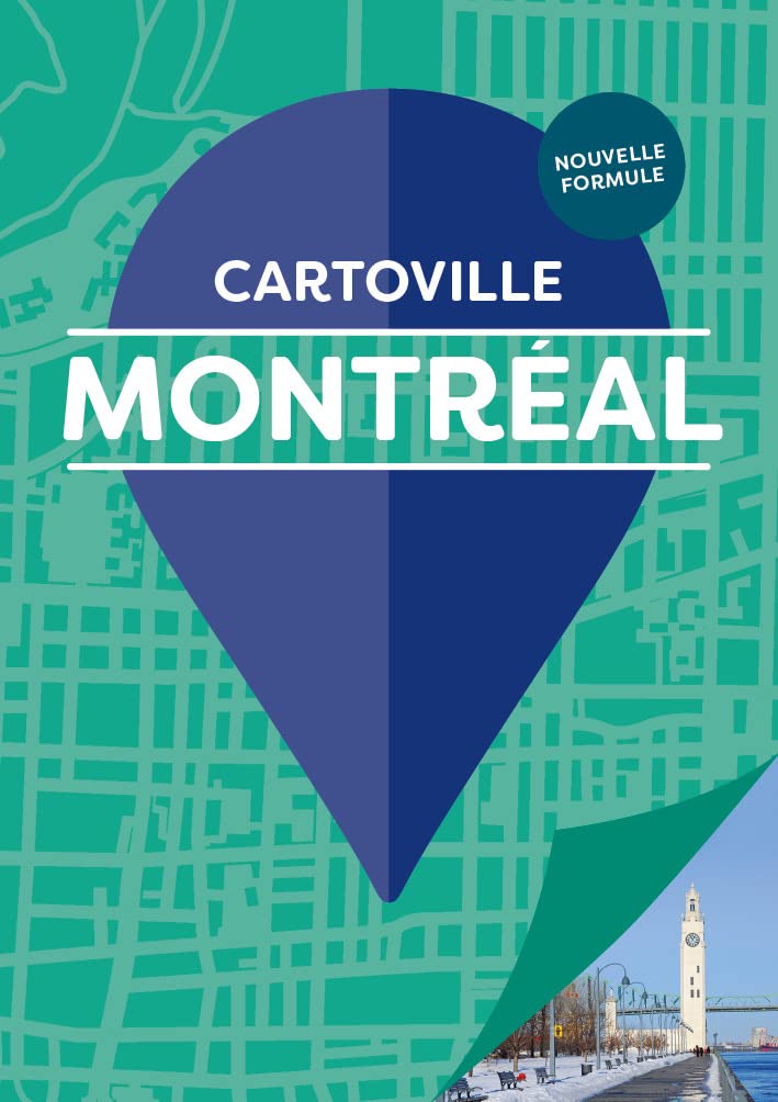 Plan détaillé - Montréal | Cartoville carte pliée Gallimard 