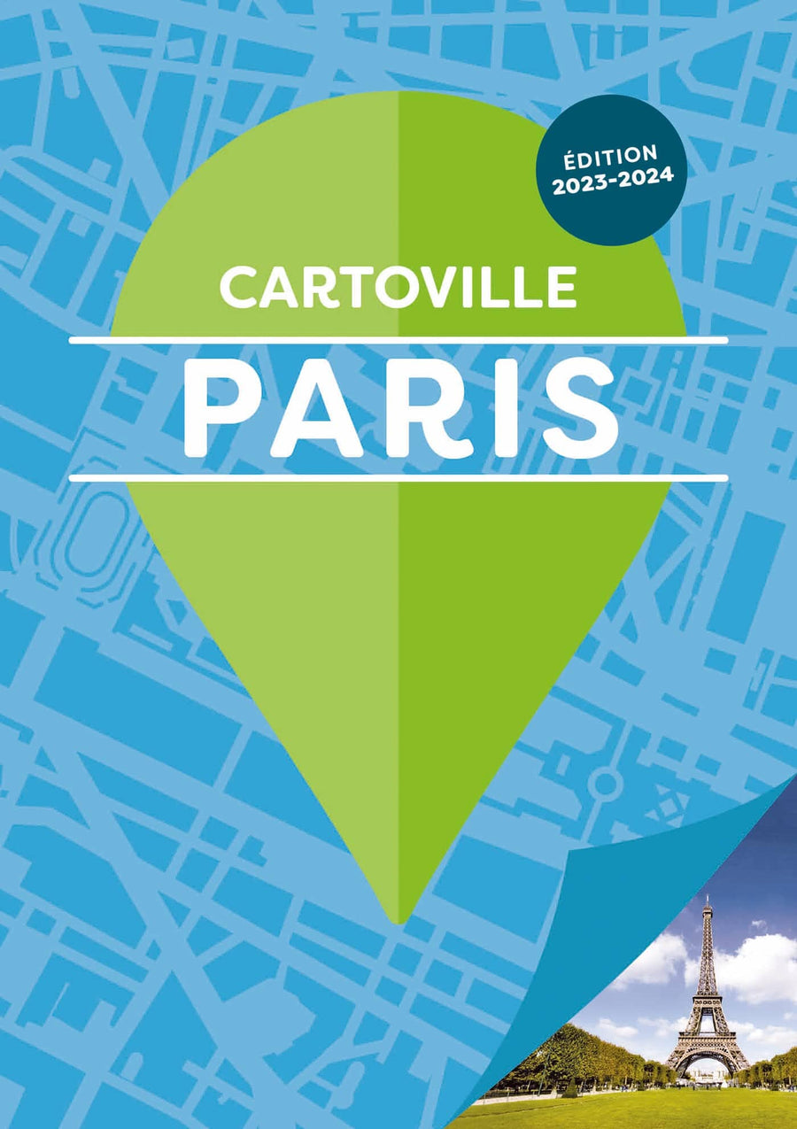 Plan détaillé - Paris 2023/24 | Cartoville carte pliée Gallimard 