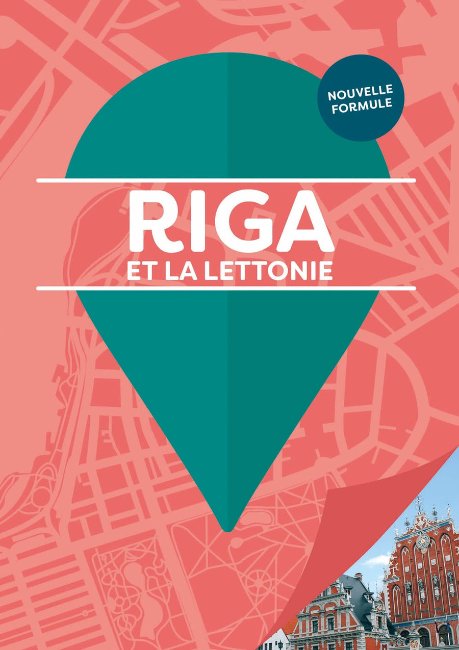 Plan détaillé - Riga | Cartoville carte pliée Gallimard 