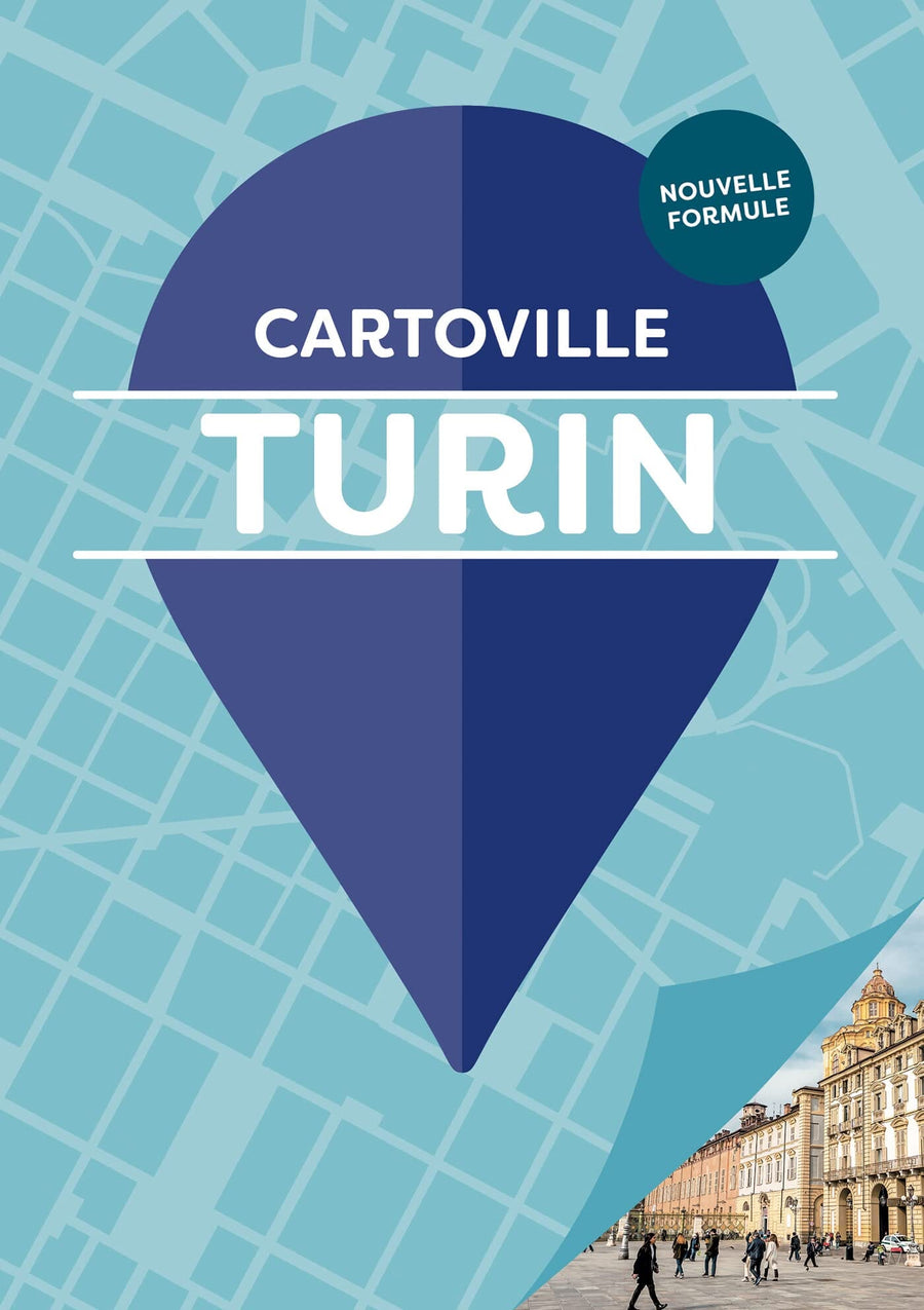 Plan détaillé - Turin | Cartoville carte pliée Gallimard 