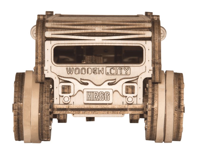 Puzzle en bois et en 3 D - Hot rod | Wooden City puzzle Wooden City 